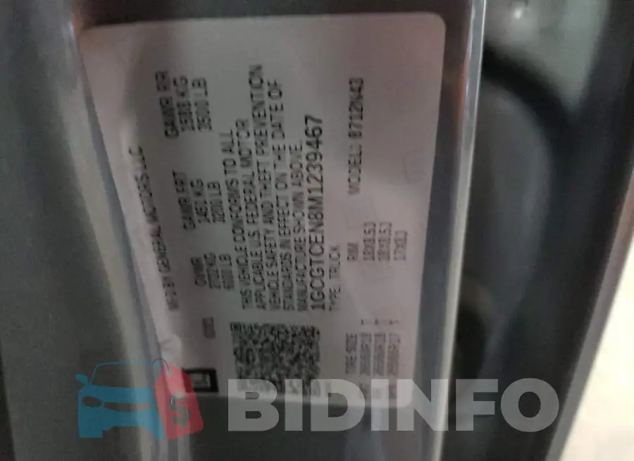 1GCGTCEN8M1239467 Photo# 12
