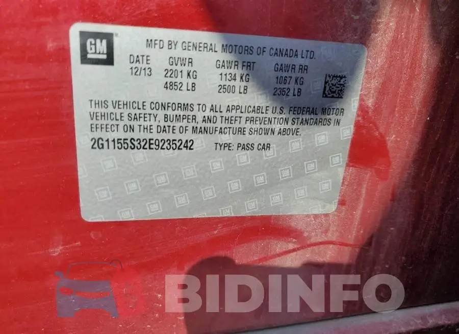 2G1155S32E9235242 Photo# 12