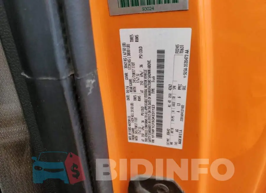 1FTMF1CF5GKE51123 Photo# 12