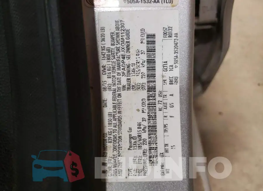 3FADP4EJXGM112307 Photo# 12