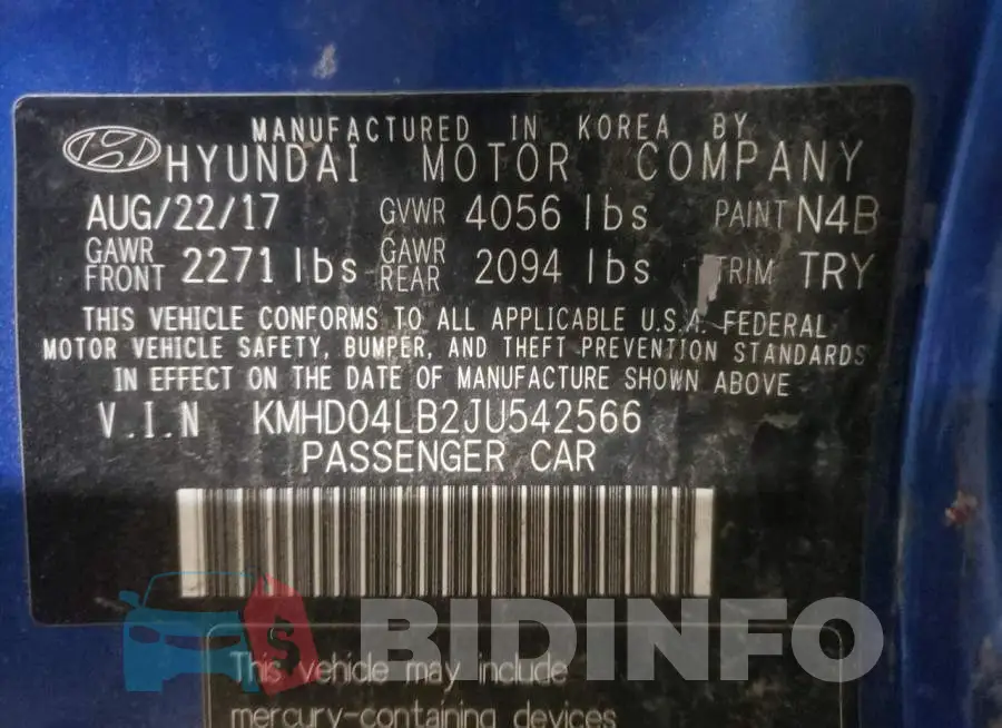 KMHD04LB2JU542566 Photo# 12