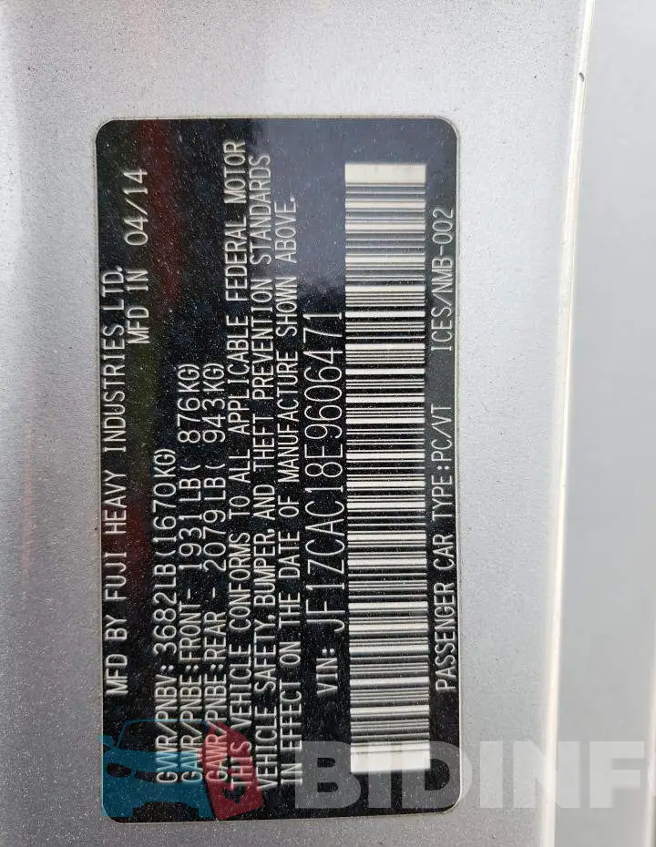 JF1ZCAC18E9606471 Photo# 12