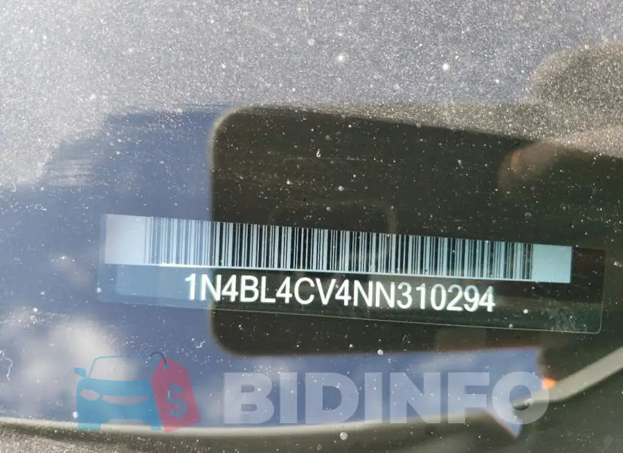 1N4BL4CV4NN310294 Photo# 12