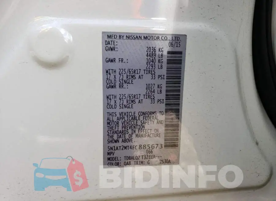 5N1AT2MT4FC885673 Photo# 13