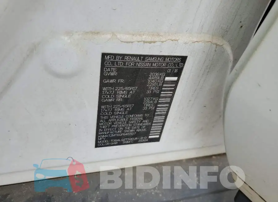 KNMAT2MT6GP645507 Photo# 12