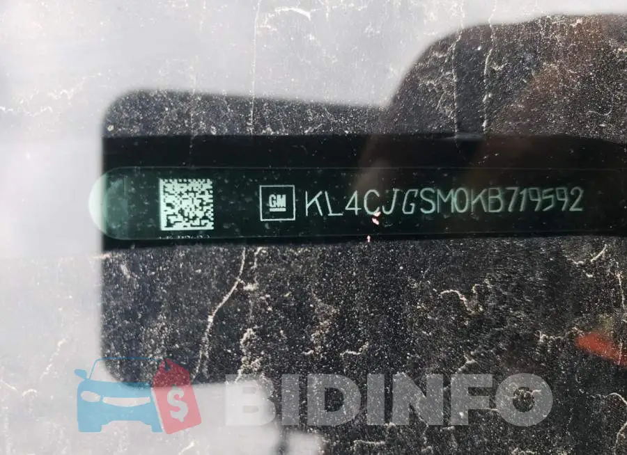 KL4CJGSM0KB719592 Photo# 14