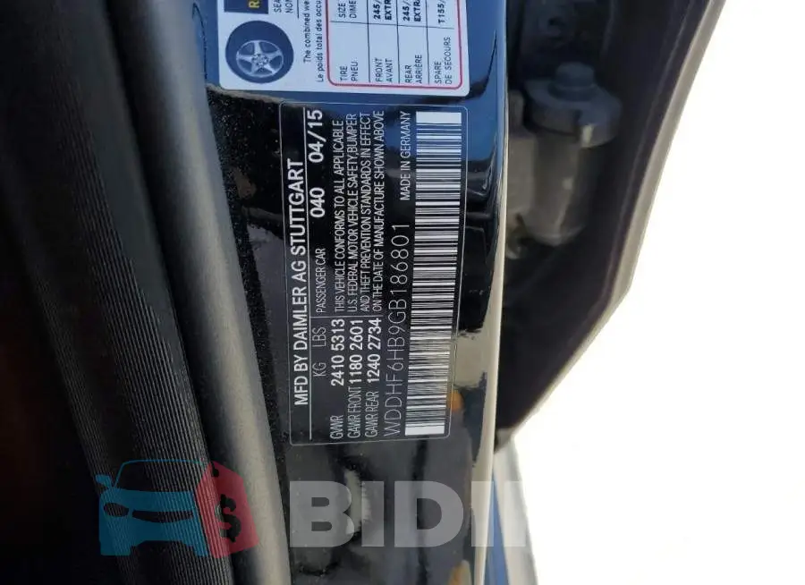 WDDHF6HB9GB186801 Photo# 13