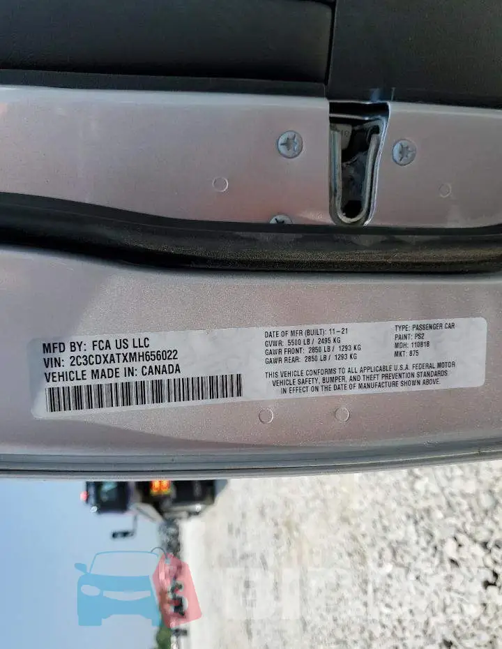 2C3CDXATXMH656022 Photo# 12