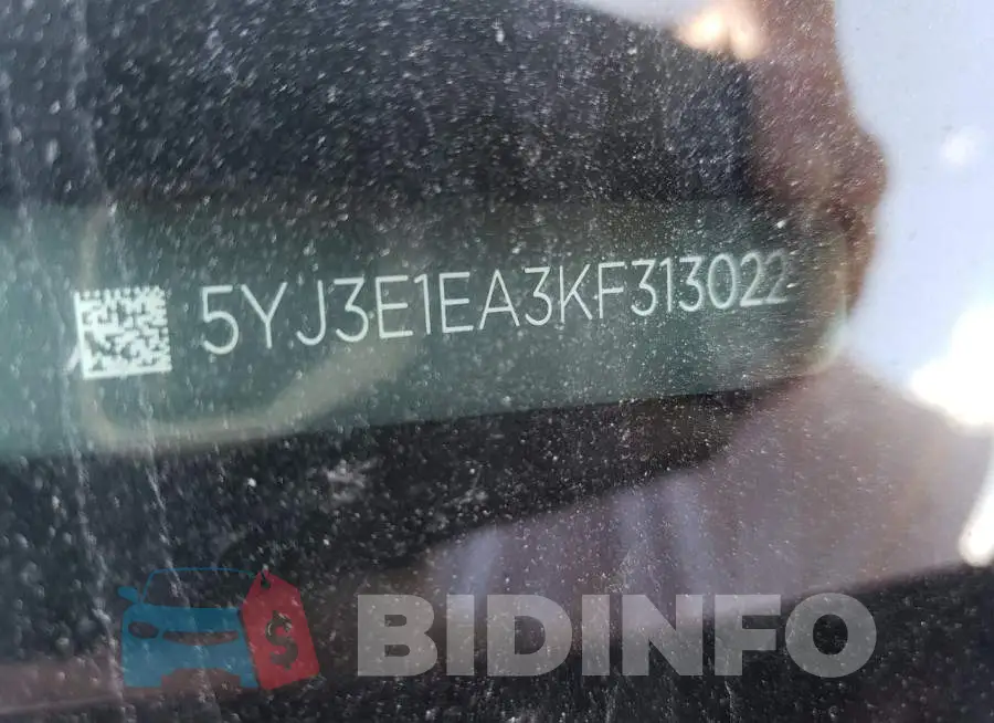 5YJ3E1EA3KF313022 Photo# 12