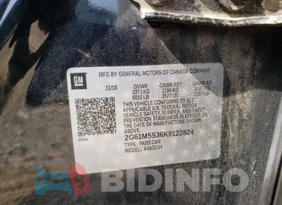 2G61M5S36K9122824 Photo# 12