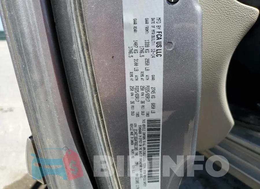 2C4RC1BGXFR661385 Photo# 13