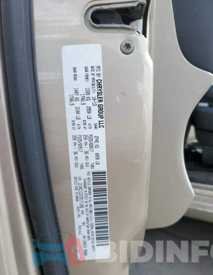 2C4RC1CG7ER171208 Photo# 13