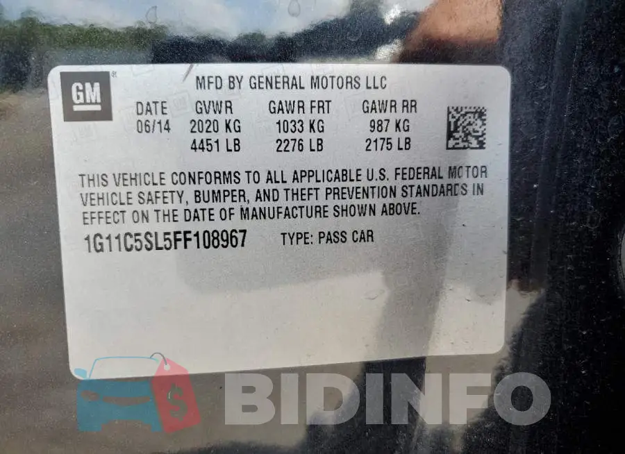 1G11C5SL5FF108967 Photo# 13
