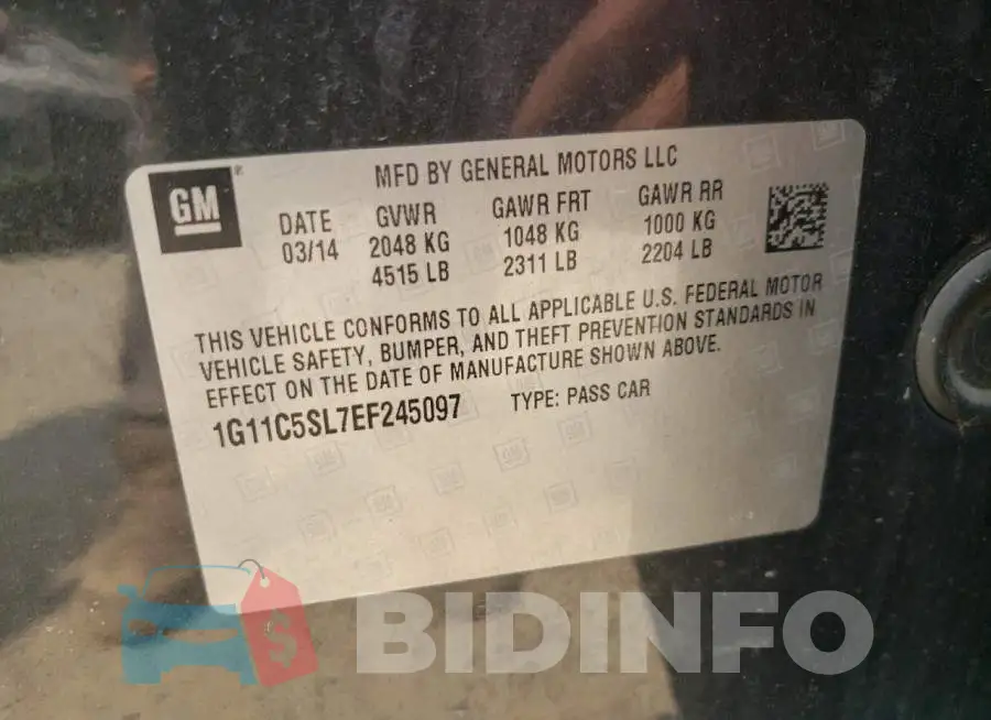 1G11C5SL7EF245097 Photo# 12