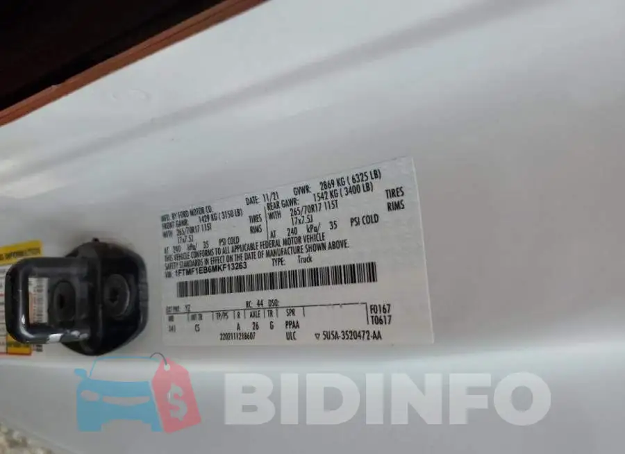 1FTMF1EB6MKF13263 Photo# 12