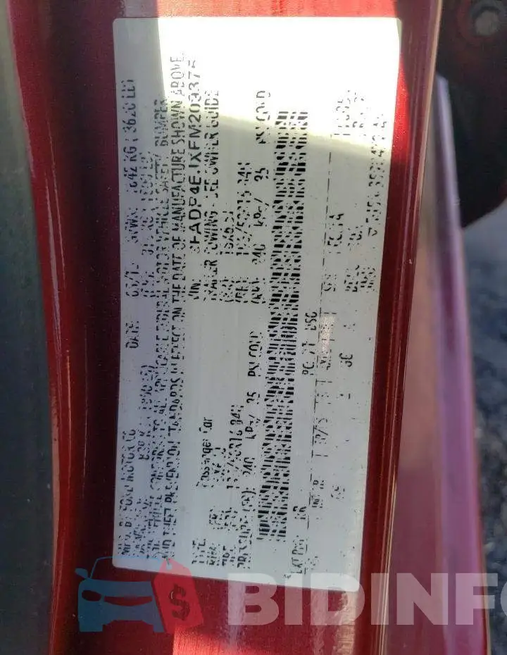 3FADP4EJXFM209375 Photo# 12