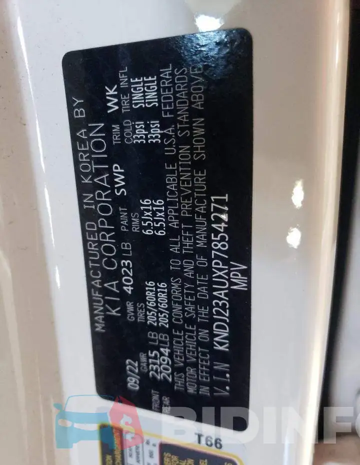 KNDJ23AUXP7854271 Photo# 14