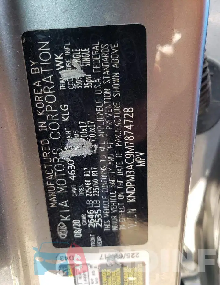 KNDPM3AC9M7874728 Photo# 12
