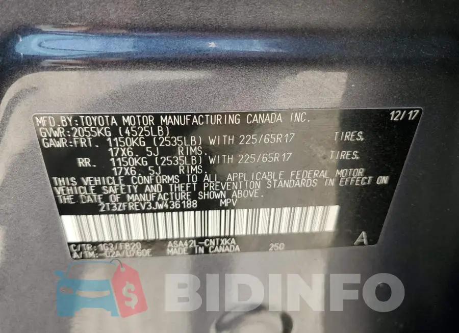 2T3ZFREV3JW436188 Photo# 13