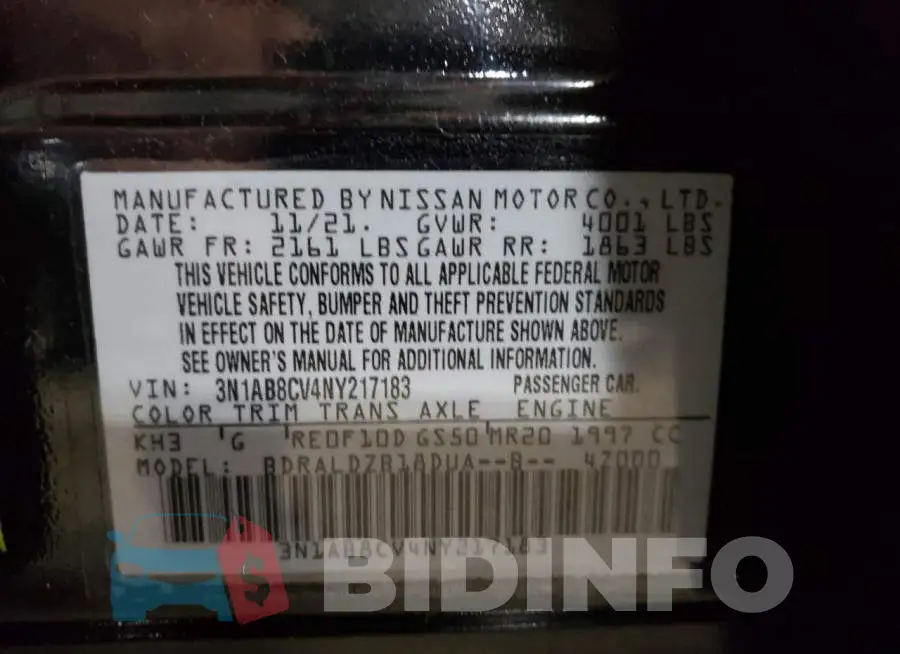 3N1AB8CV4NY217183 Photo# 12