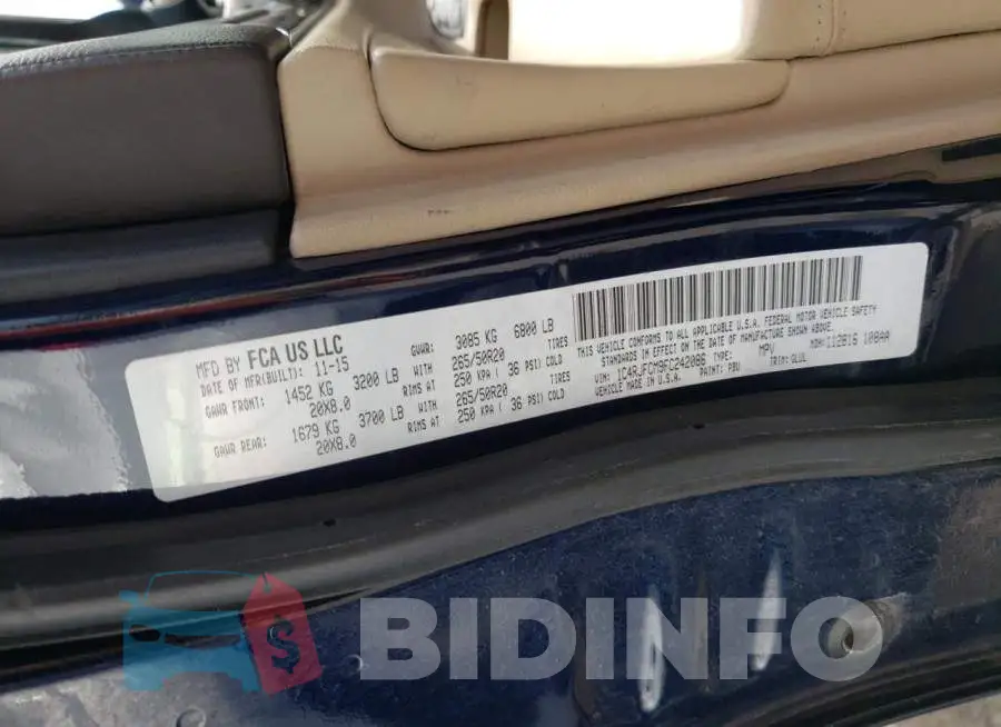 1C4RJFCM9FC242086 Photo# 12