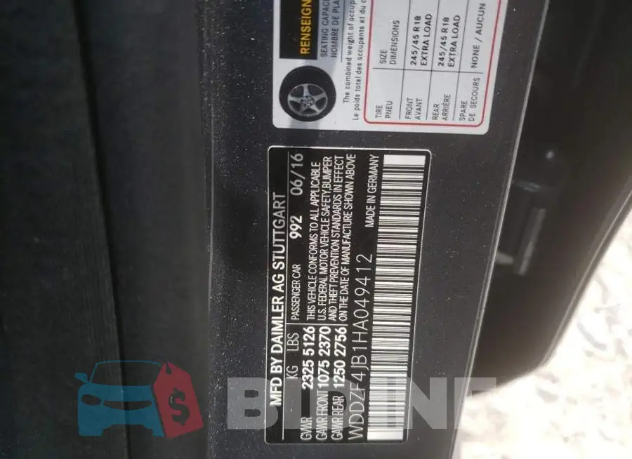 WDDZF4JB1HA049412 Photo# 12