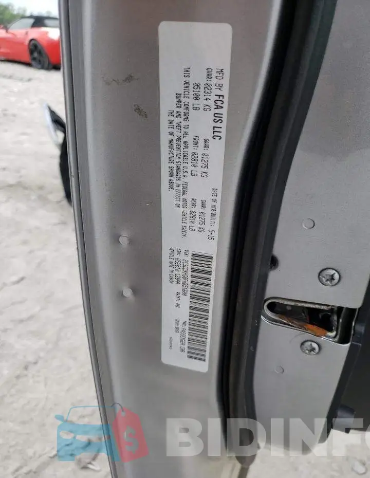 2C3CDXHG8FH851600 Photo# 13