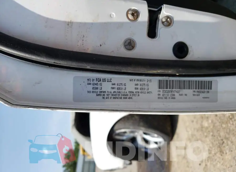 2C3CDZBT8FH774227 Photo# 13