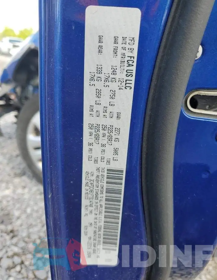 3C4PDCAB1FT614748 Photo# 13