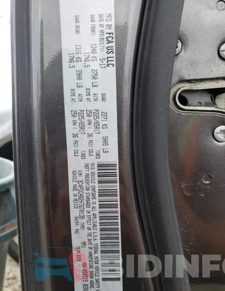 3C4PDCAB2HT670135 Photo# 13