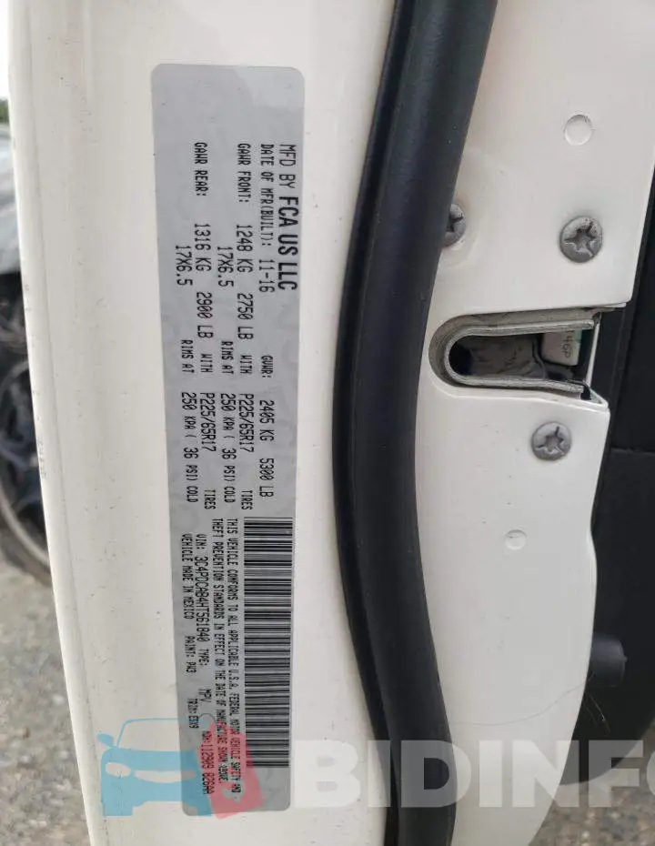 3C4PDCAB4HT561840 Photo# 13