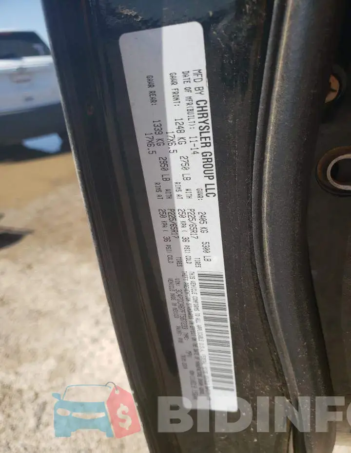 3C4PDCAB7FT587233 Photo# 13