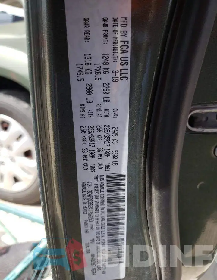 3C4PDCBB3KT756253 Photo# 13