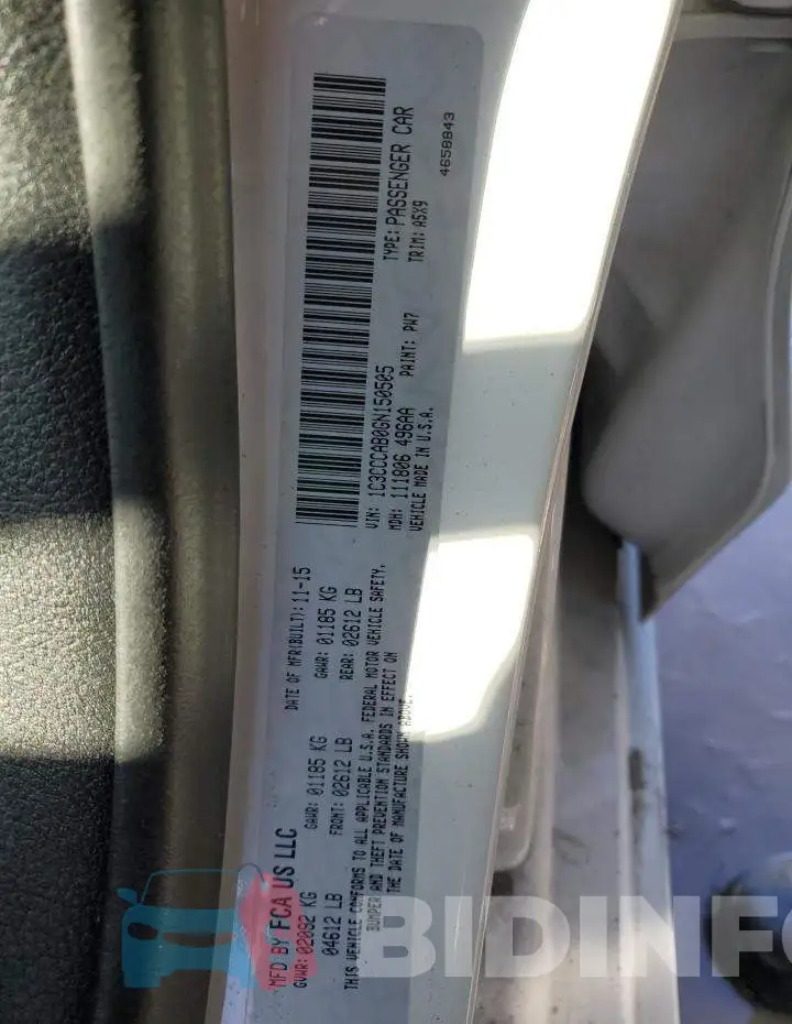 1C3CCCAB0GN150505 Photo# 12