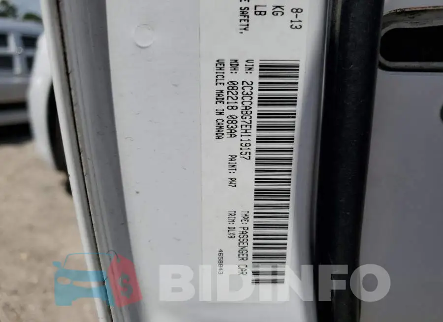 2C3CCABG7EH119157 Photo# 12