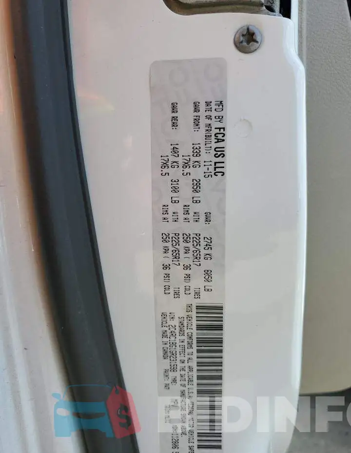 2C4RC1BG1GR231598 Photo# 13