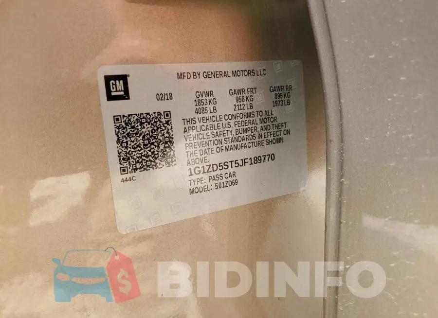 1G1ZD5ST5JF189770 Photo# 12
