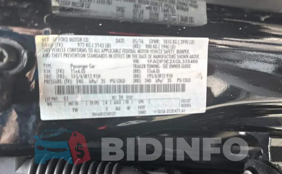 1FADP3E2XGL335466 Photo# 10