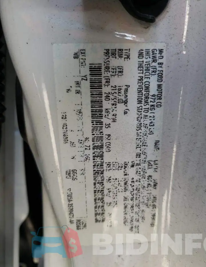 1FADP3F28EL300789 Photo# 12