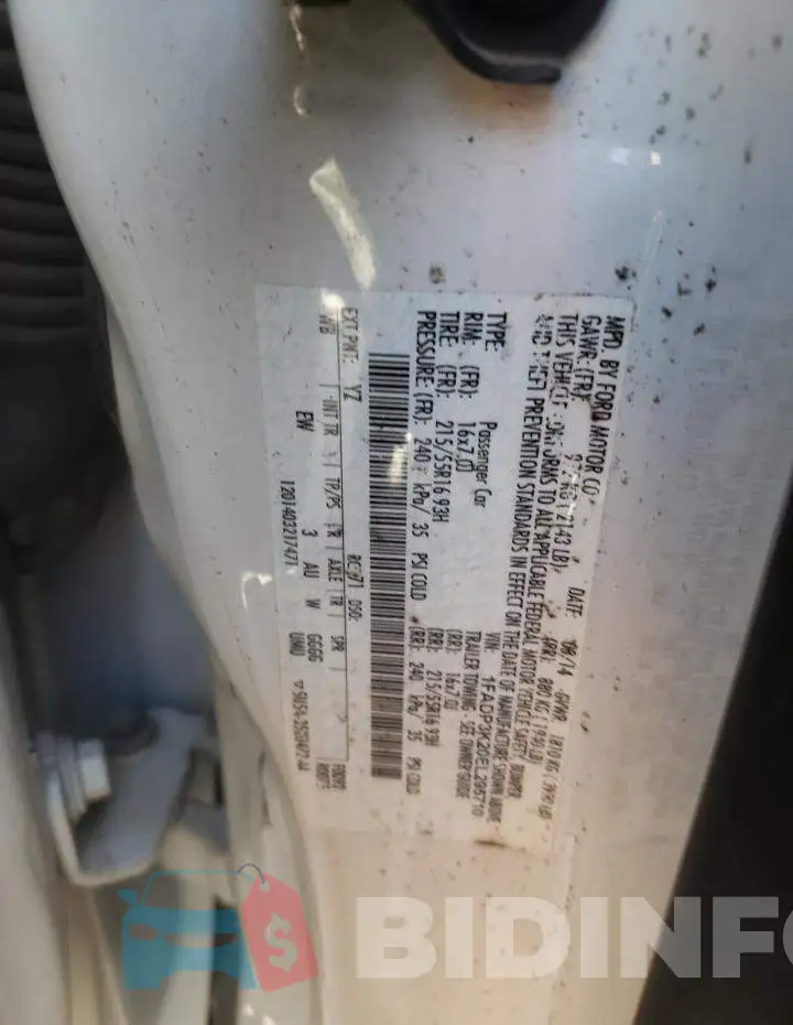 1FADP3K20EL295710 Photo# 12