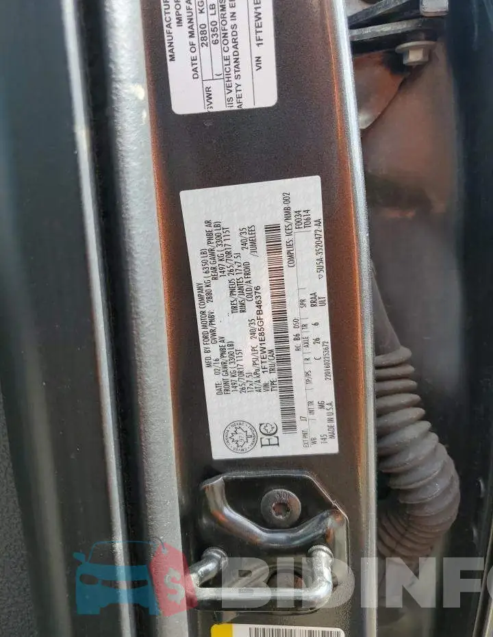 1FTEW1E85GFB46376 Photo# 12