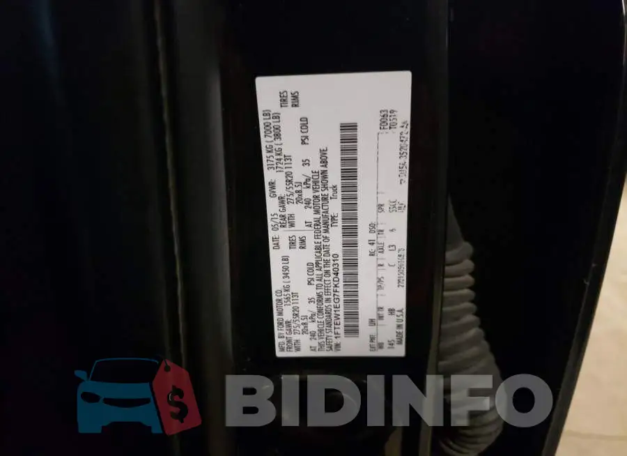 1FTEW1EG7FKD40310 Photo# 12