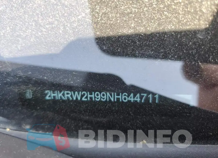 2HKRW2H99NH644711 Photo# 13