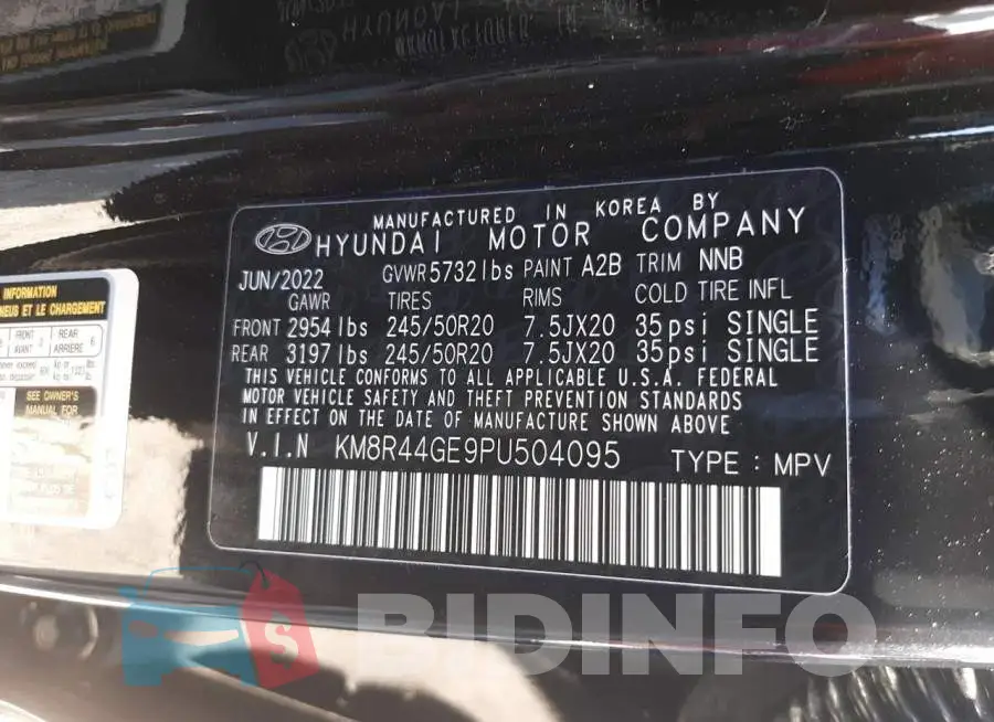 KM8R44GE9PU504095 Photo# 13
