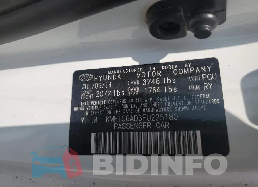 KMHTC6AD3FU225180 Photo# 12