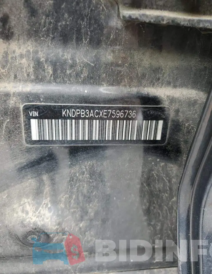 KNDPB3ACXE7596736 Photo# 14