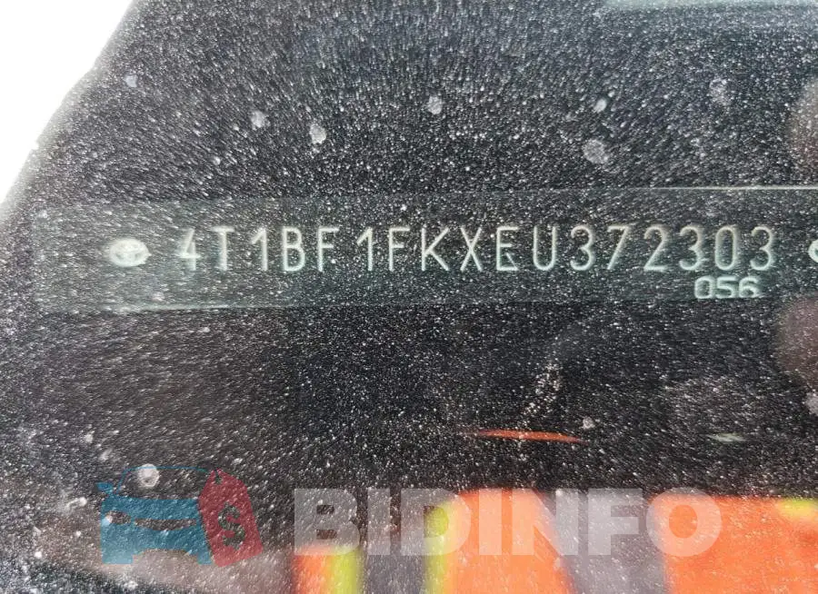 4T1BF1FKXEU372303 Photo# 13