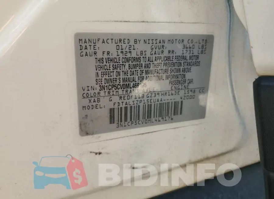 3N1CP5CV0ML469176 Photo# 12
