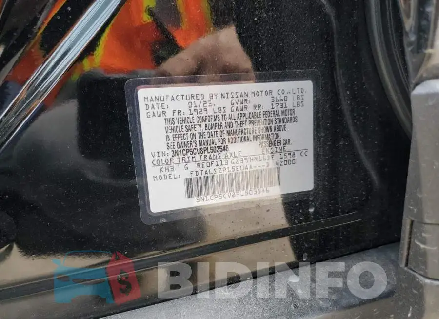3N1CP5CV8PL503546 Photo# 12