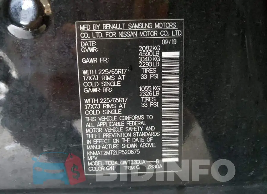 KNMAT2MT2LP520675 Photo# 14